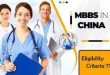 Best University in China for MBBS
